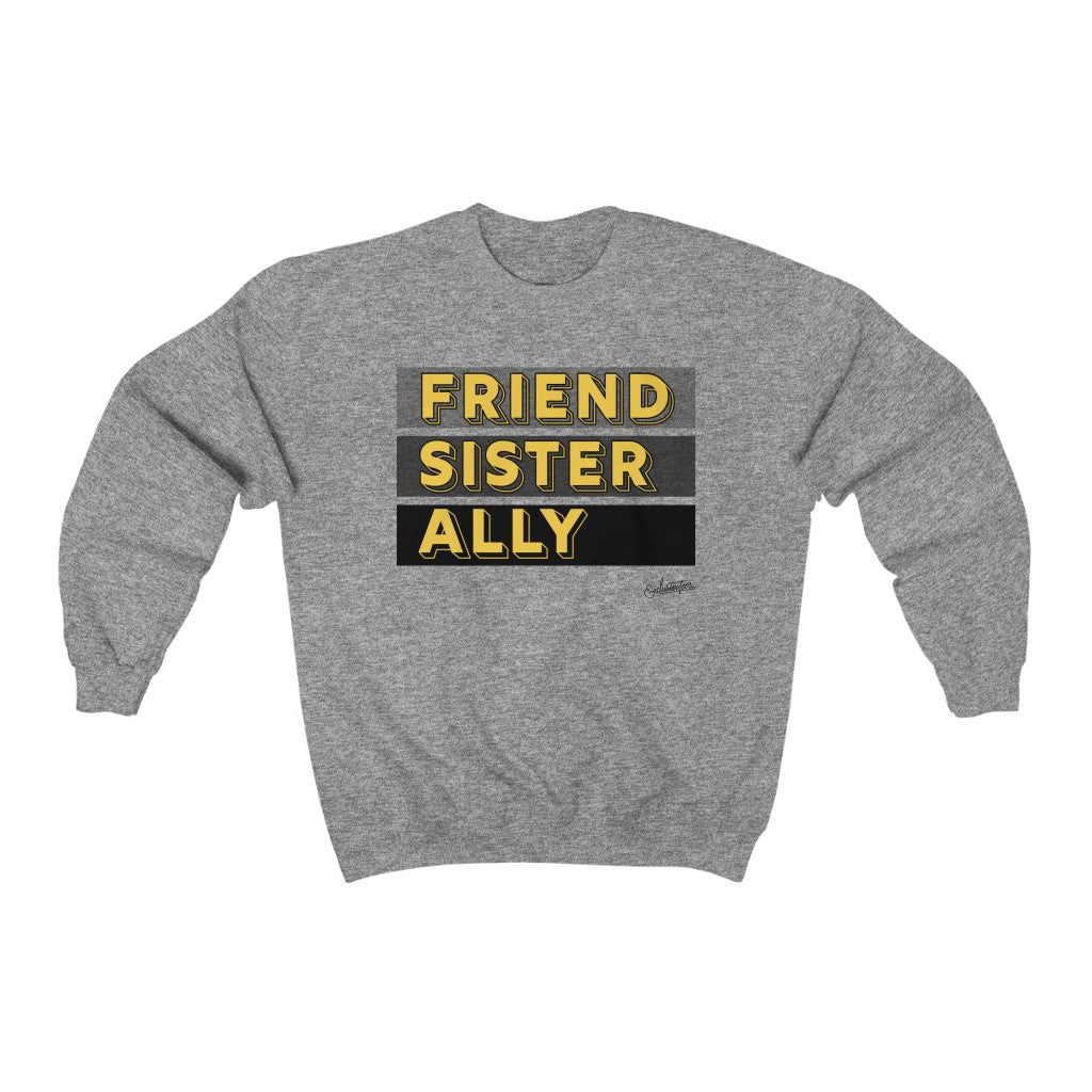 Friend Sister Ally Crewneck Sweatshirt