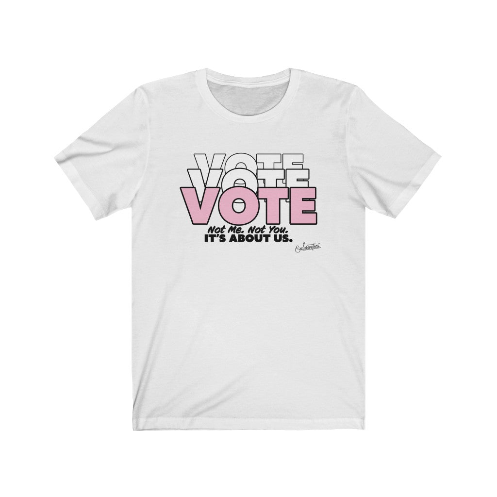 Voting Is About Us Short Sleeve Tee