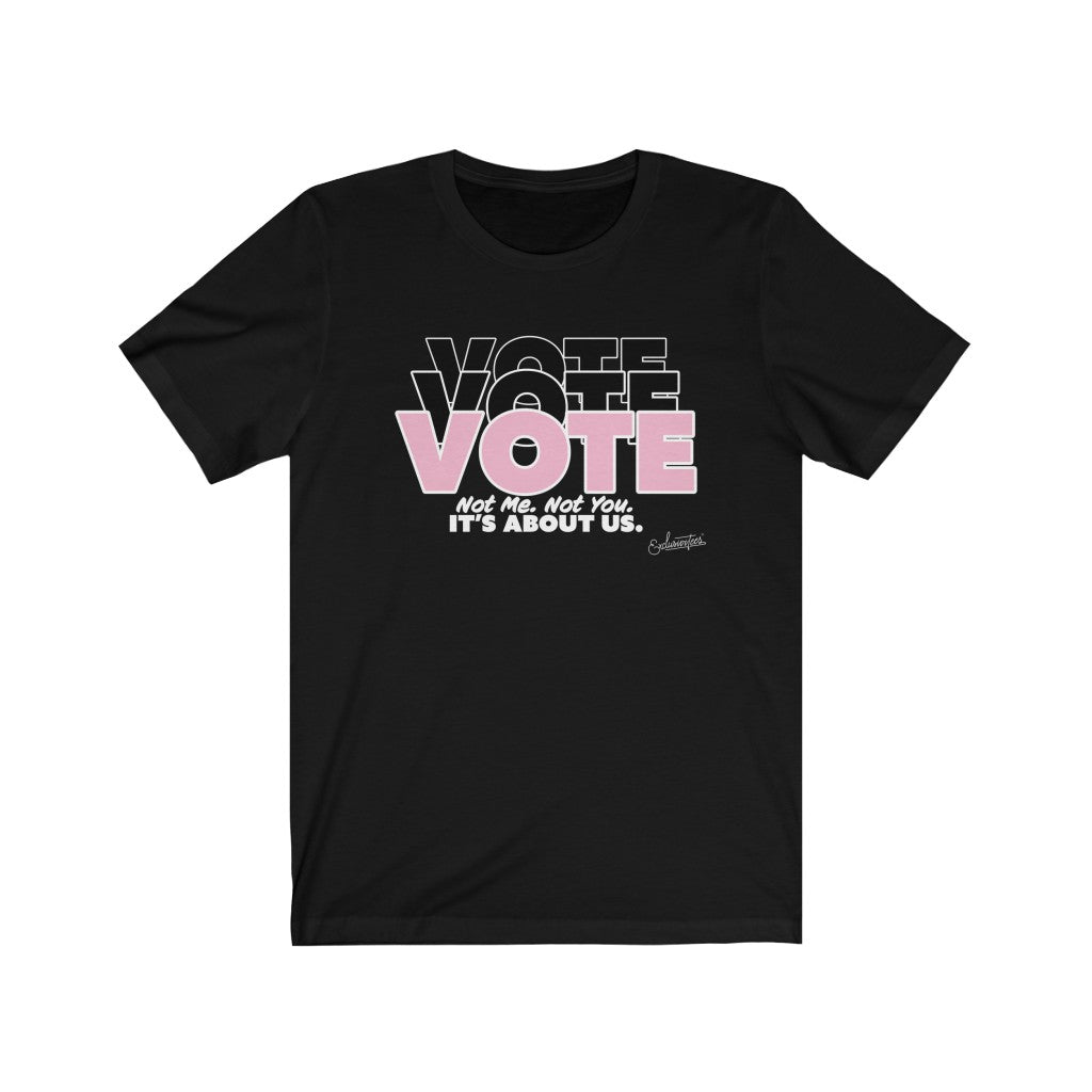 Voting Is About Us Short Sleeve Tee